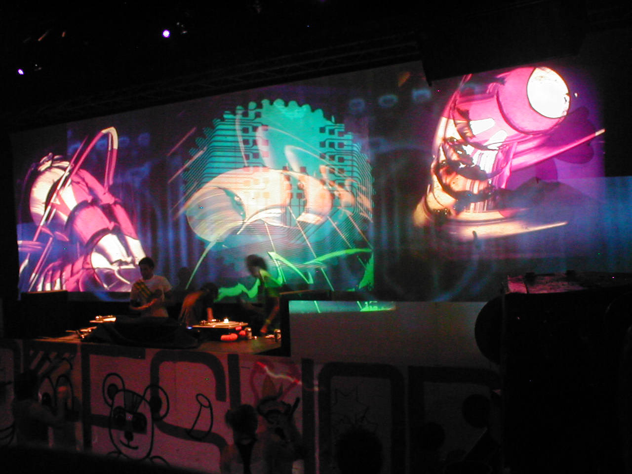 The Matrixx, visuals,Full,moon, judocus, vj, nijmegen, projecties, da, slides